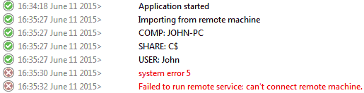 Access error when loading hashes remotely