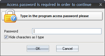 Access password