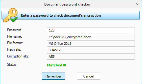 Проверка пароля