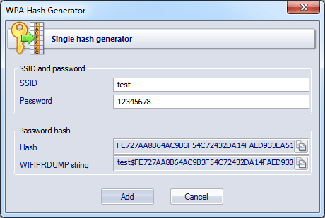 Wpa Hash Generator Tool