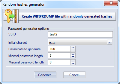 WPA generator tool
